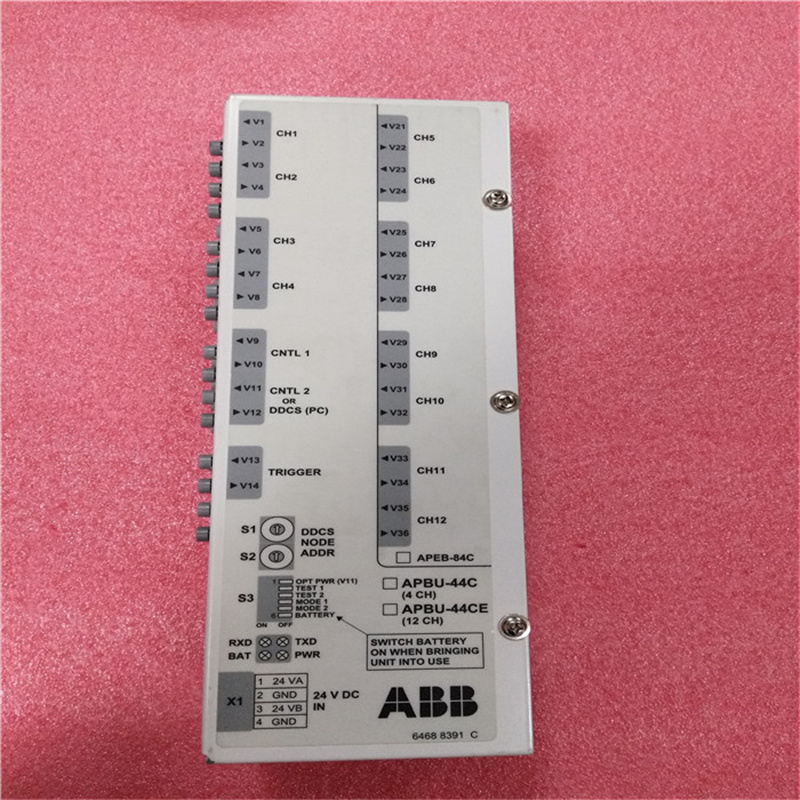 ABB APBU-44C 64669982 Branching unit,ABB APBU-44C 64669982