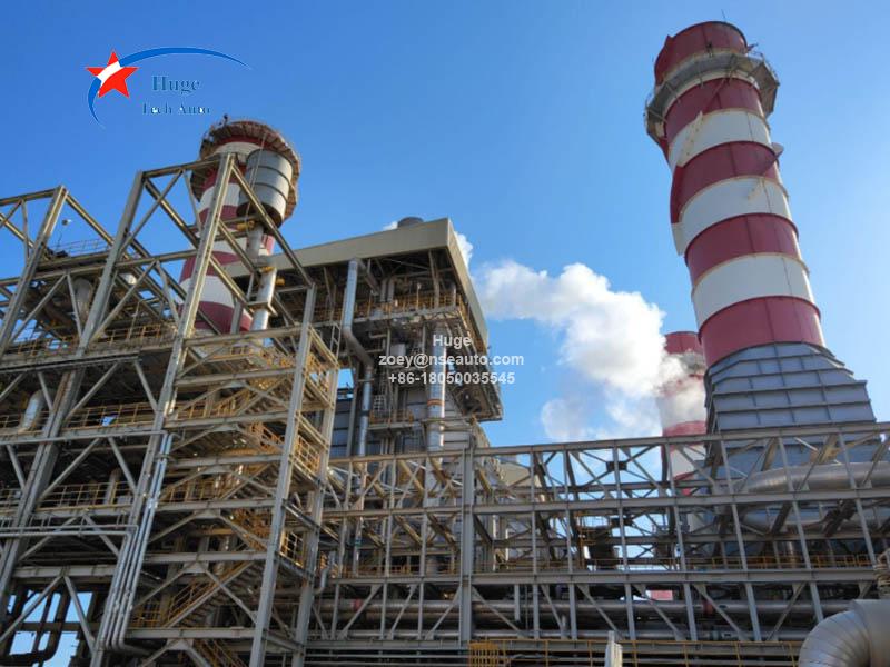 power plant with gas and steam turbine generator sets, application for GE Mark VIe IS200TTURH1C turbine protection board