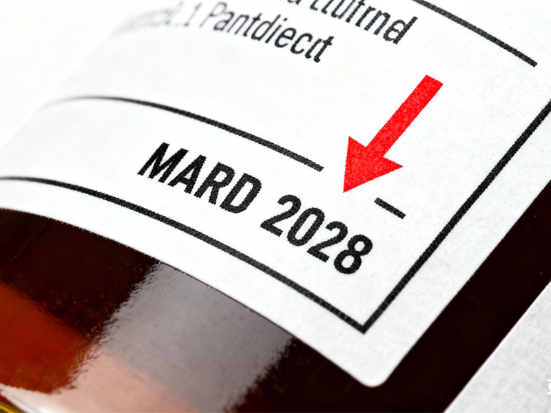 How to identified the manufactured year from the lable?