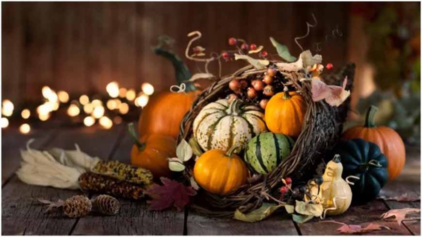 Thanksgiving Day on fourth Thursday of November